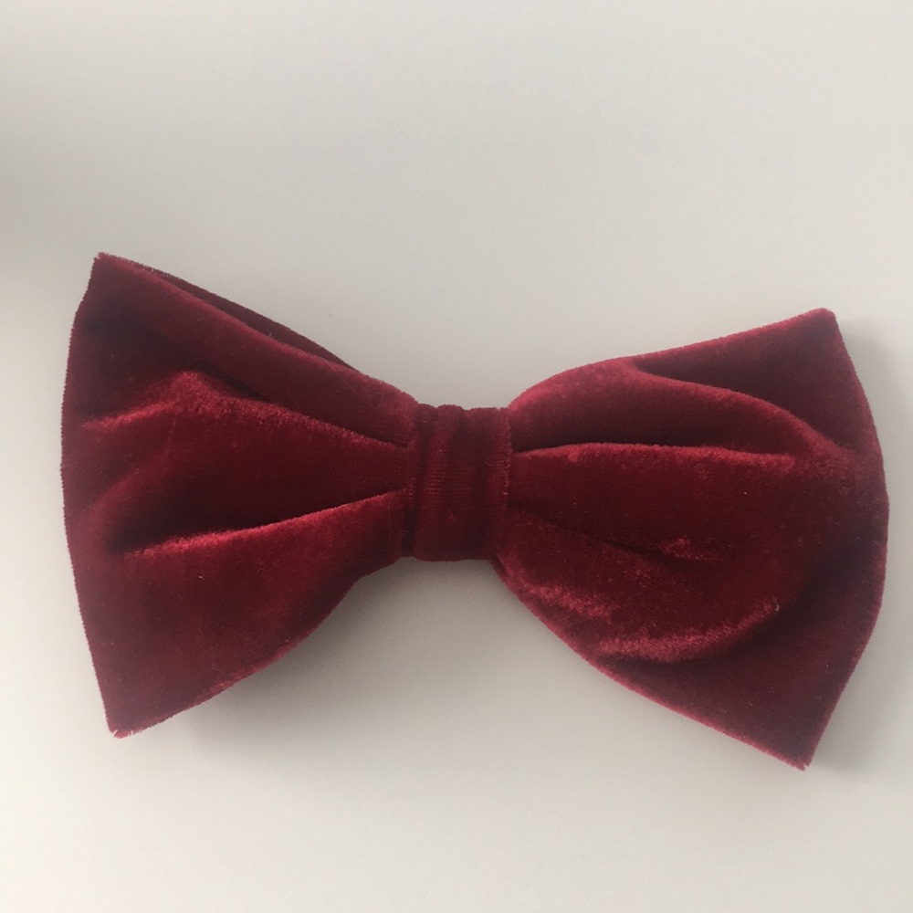 SOLD Claire's Red and Green Hair Bow Bundle - Picture 2 of 5